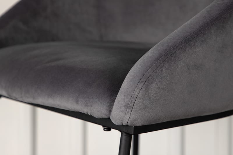 Velvet Barstol - Mørkegrå - Møbler - Stole & lænestole - Barstole