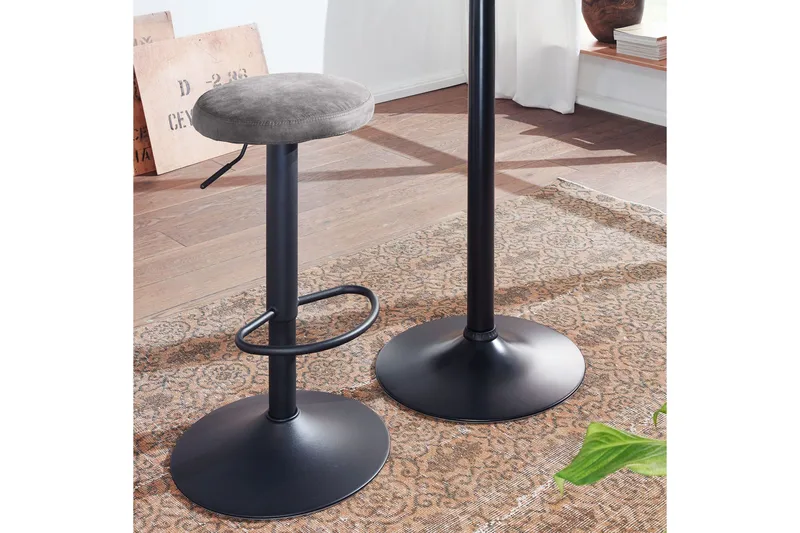 Willowdale Barstol - Mørkegrå / sort - Møbler - Stole & lænestole - Barstole