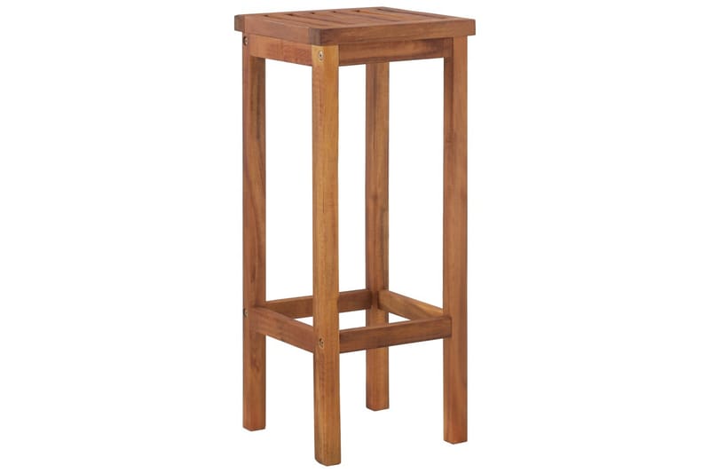 beBasic barstole 6 stk. massivt akacietræ - Brun - Møbler - Stole & lænestole - Barstole