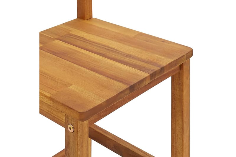 beBasic barstole 8 stk. massivt akacietræ - Brun - Møbler - Stole & lænestole - Barstole