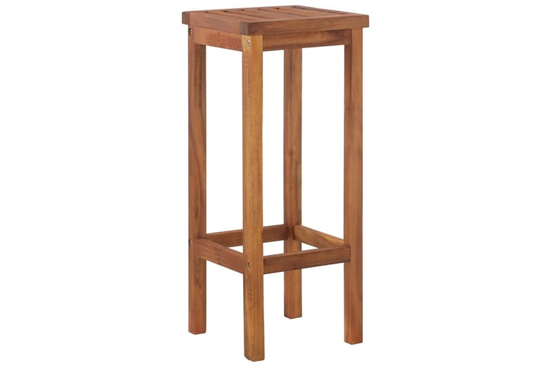 beBasic barstole 8 stk. massivt akacietræ - Brun - Møbler - Stole & lænestole - Barstole
