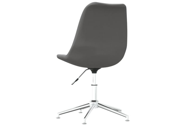 beBasic drejelige spisebordsstole 2 stk. stof lysegrå - GrÃ¥ - Spisebordsstole & køkkenstole