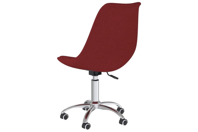 beBasic drejelige spisebordsstole 2 stk. stof vinrød - RÃ¸d - Spisebordsstole & køkkenstole