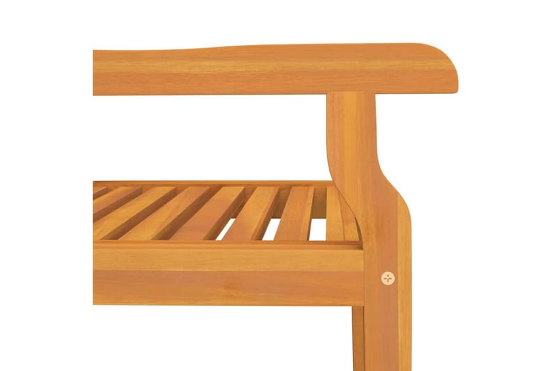 beBasic havestole 2 stk. massivt akacietræ - Brun - Spisebordsstole & køkkenstole - Armstole