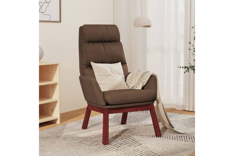 beBasic lænestol stof brun - Brun - Lænestole