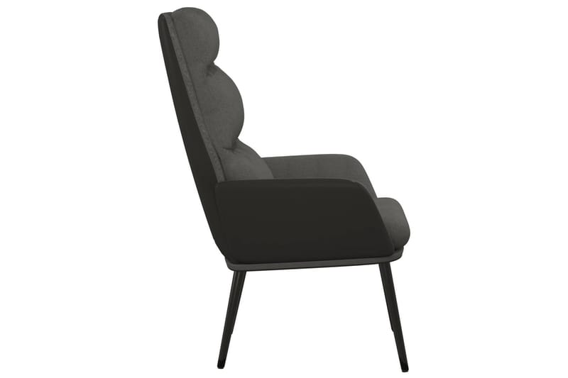 beBasic lænestol stof mørkegrå - GrÃ¥ - Møbler - Stole & lænestole - Lænestole