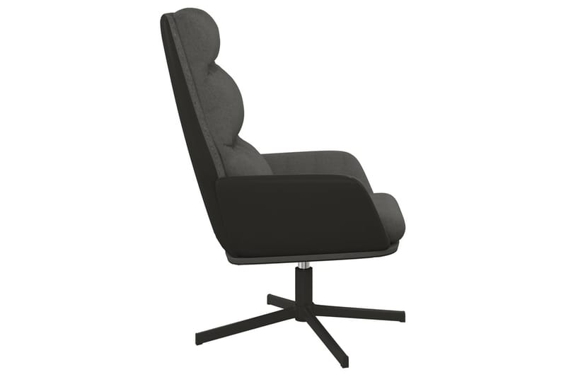 beBasic lænestol stof mørkegrå - GrÃ¥ - Møbler - Stole & lænestole - Lænestole