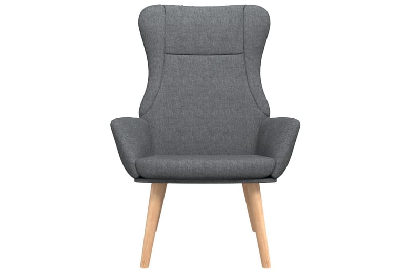 beBasic lænestol stof mørkegrå - GrÃ¥ - Møbler - Stole & lænestole - Lænestole