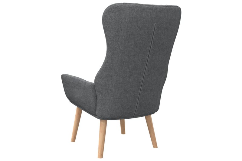 beBasic lænestol stof mørkegrå - GrÃ¥ - Møbler - Stole & lænestole - Lænestole