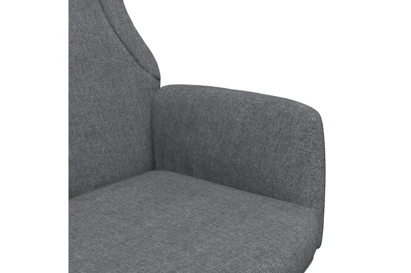 beBasic lænestol stof mørkegrå - GrÃ¥ - Møbler - Stole & lænestole - Lænestole