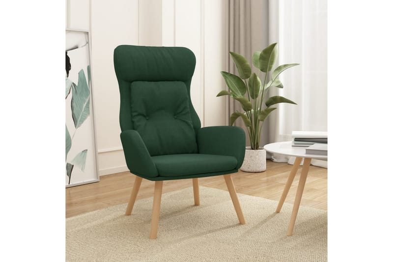 beBasic lænestol stof mørkegrøn - GrÃ¸n - Lænestole