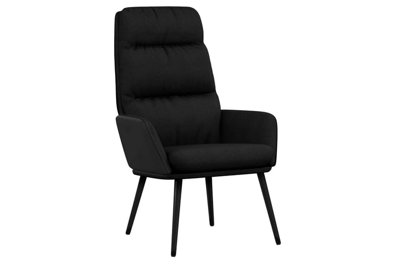 beBasic lænestol stof sort - Sort - Lænestole