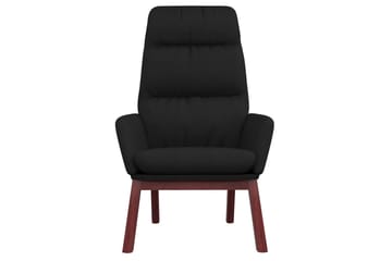 beBasic lænestol stof sort - Sort - Møbler - Stole & lænestole - Lænestole
