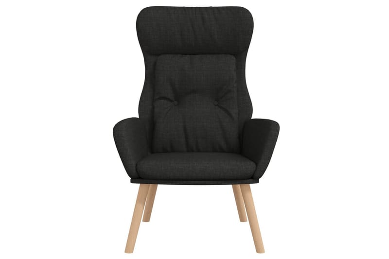 beBasic lænestol stof sort - Sort - Møbler - Stole & lænestole - Lænestole