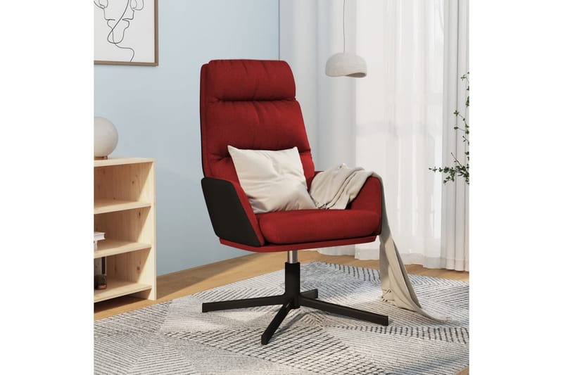 beBasic lænestol stof vinrød - RÃ¸d - Lænestole