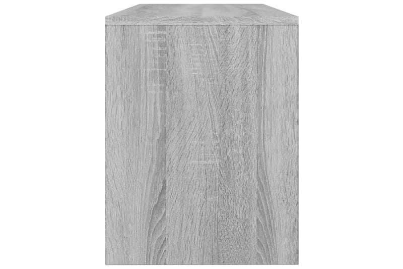 beBasic skammel til makeupbord 70x35x45 cm konstrueret træ grå sonoma - GrÃ¥ - Taburet & skammel