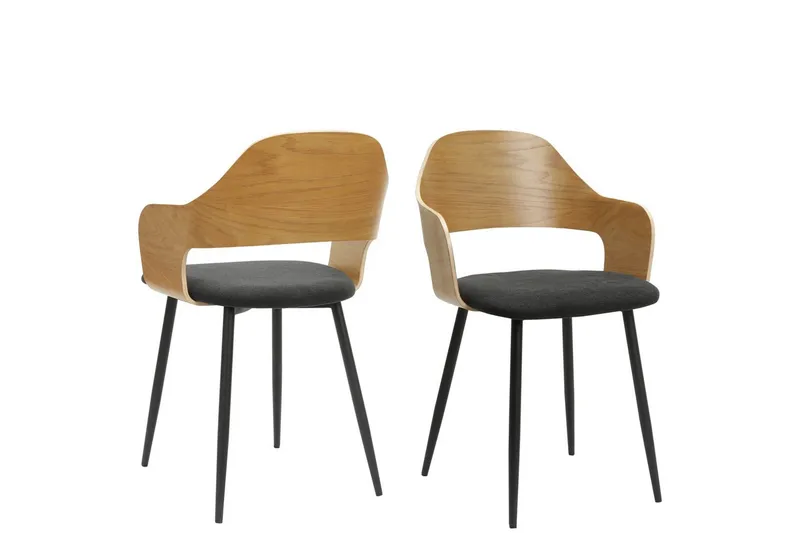 Belle Armlænestol - Sort - Møbler - Stole & lænestole - Spisebordsstole & køkkenstole