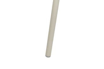 Beloit Spisebordsstol i Plast med Metalben - Beige - Møbler - Stole & lænestole - Spisebordsstole & køkkenstole
