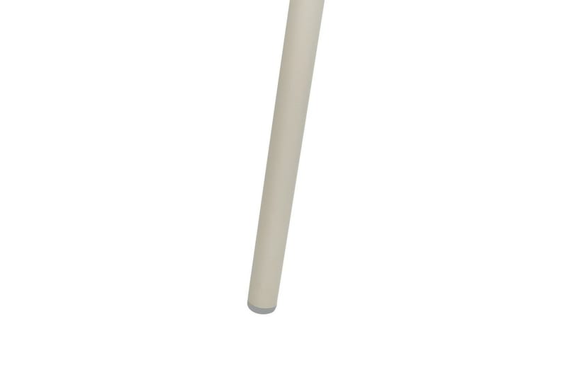Beloit Spisebordsstol i Plast med Metalben - Beige - Møbler - Stole & lænestole - Spisebordsstole & køkkenstole
