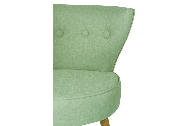 Biby Lænestol med Armlæn - Grøn - Lænestole