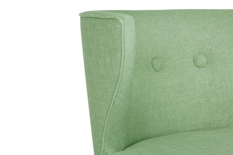Biby Lænestol med Armlæn - Grøn - Lænestole