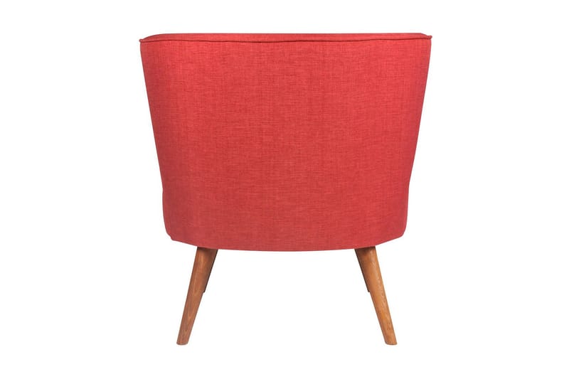 Biby Lænestol med Armlæn - Rød - Lænestole