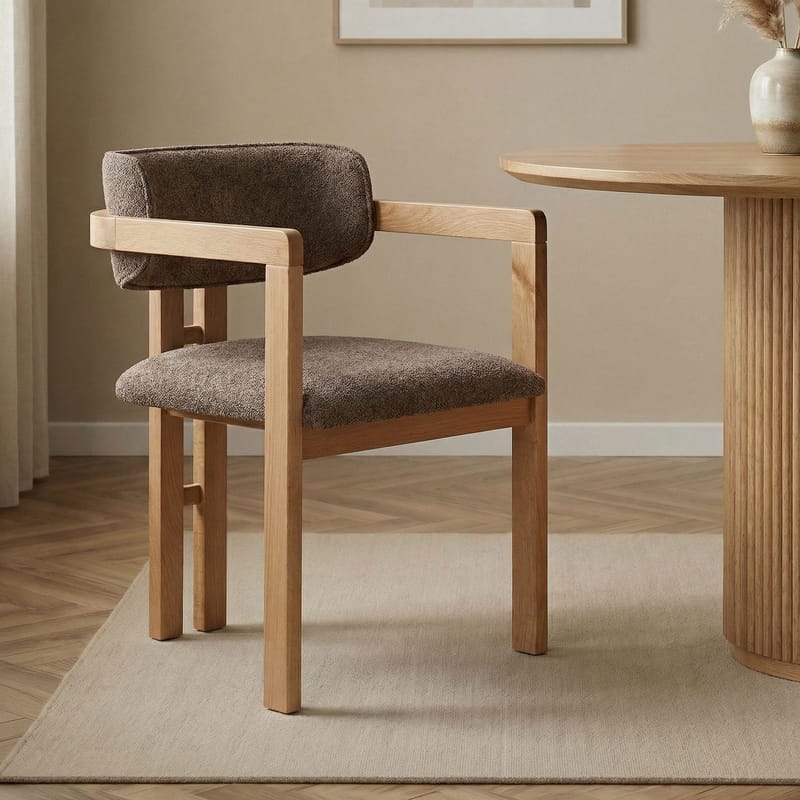 Bonavista Stol - brun og eg - Møbler - Stole & lænestole - Spisebordsstole & køkkenstole