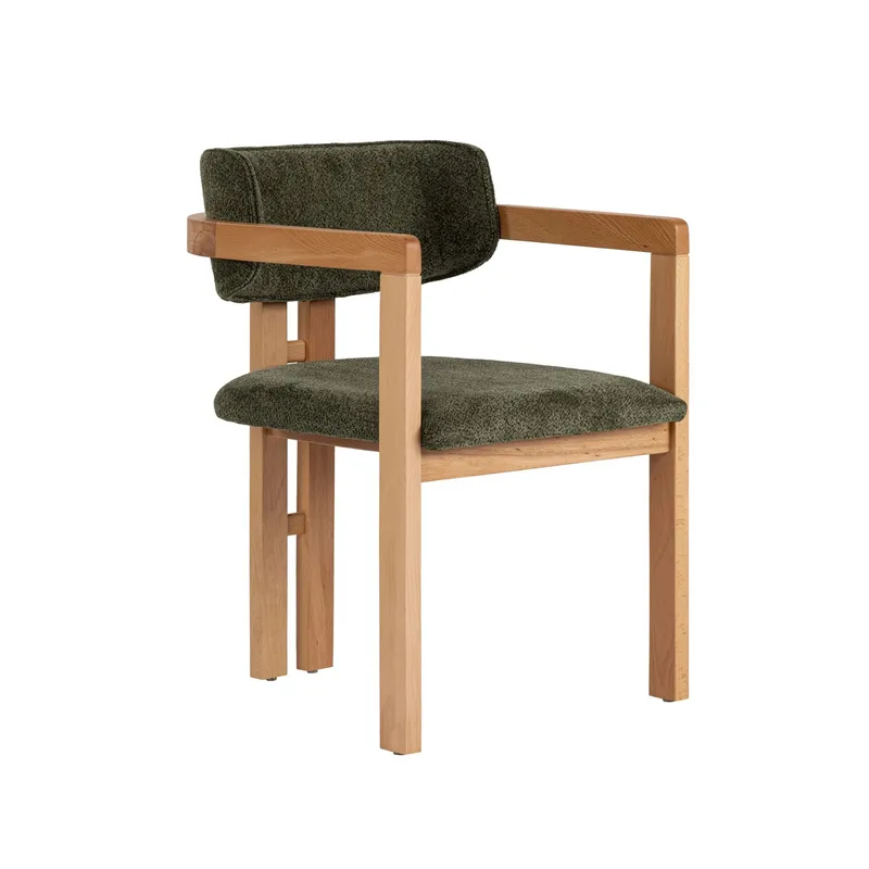 Bonavista Stol - Grøn og eg - Møbler - Stole & lænestole - Spisebordsstole & køkkenstole