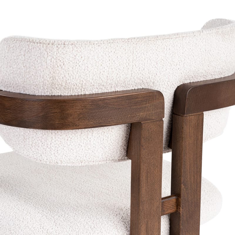 Bonavista Stol - hvid og mørk valnød - Møbler - Stole & lænestole - Spisebordsstole & køkkenstole