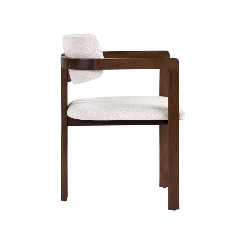 Bonavista Stol - hvid og mørk valnød - Møbler - Stole & lænestole - Spisebordsstole & køkkenstole