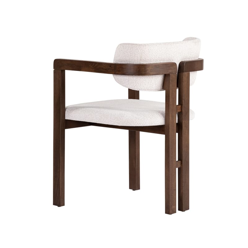 Bonavista Stol - hvid og mørk valnød - Møbler - Stole & lænestole - Spisebordsstole & køkkenstole