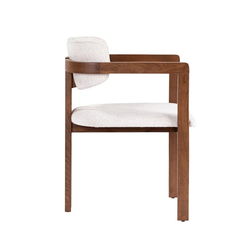 Bonavista Stol - hvid og valnød - Møbler - Stole & lænestole - Spisebordsstole & køkkenstole