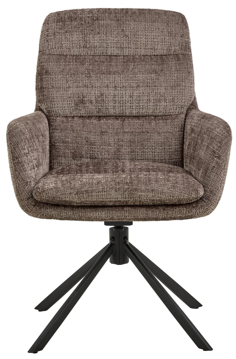 Brennor spisebordsstol med armlæn - Støvet brun - Møbler - Stole & lænestole - Spisebordsstole & køkkenstole