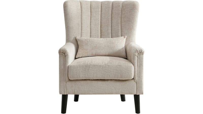 Brevalo lænestol i bouclé - Cream - Møbler - Stole & lænestole - Lænestole