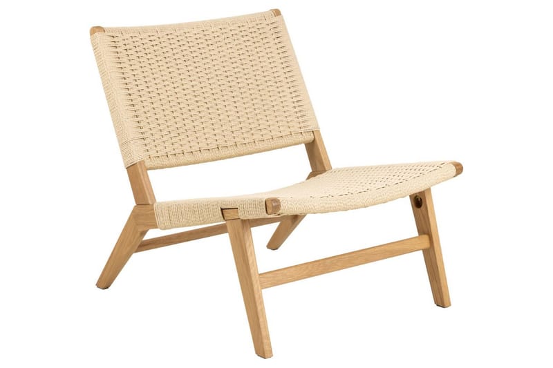 Brookmere Loungestol - Hvid - Møbler - Stole & lænestole - Lænestole