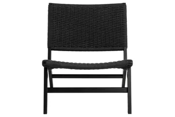 Brookmere Loungestol - Sort - Møbler - Stole & lænestole - Lænestole