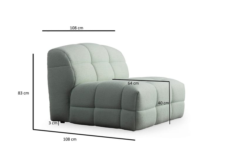 Buddy Lænestol - Gr øn - Møbler - Stole & lænestole - Lænestole