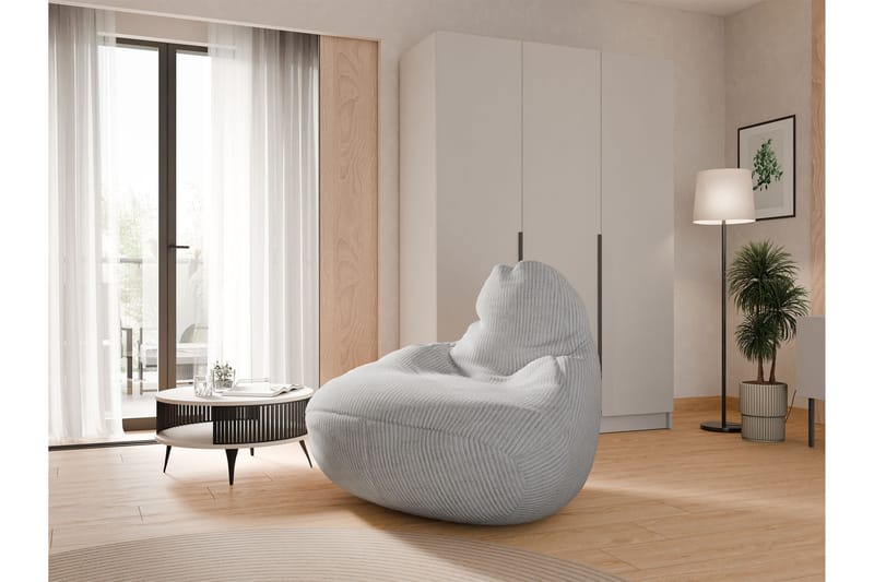 Buzzie Sækkestol 85 cm 120x - Grå - Møbler - Stole & lænestole - Sækkestol