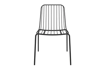 Caden Spisebordsstol i Metal - Sort - Møbler - Stole & lænestole - Spisebordsstole & køkkenstole