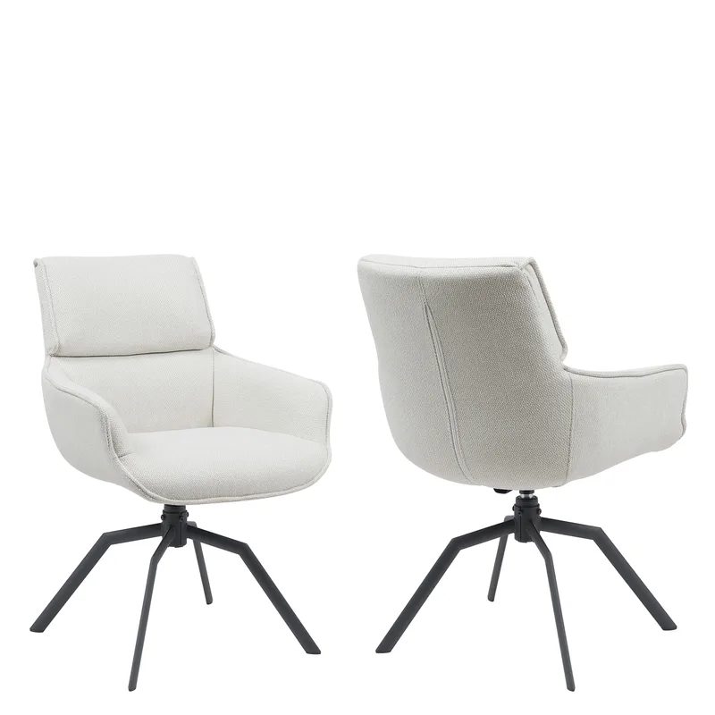 Calrosen Kontorstol 2-pak, Beige