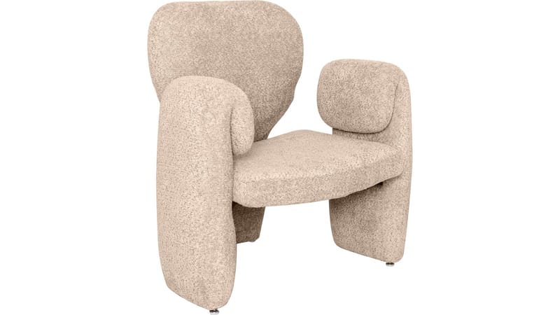 Calvero lænestol i stof, Beige