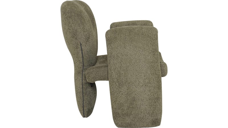 Calvero lænestol i stof - Grøn - Møbler - Stole & lænestole - Lænestole