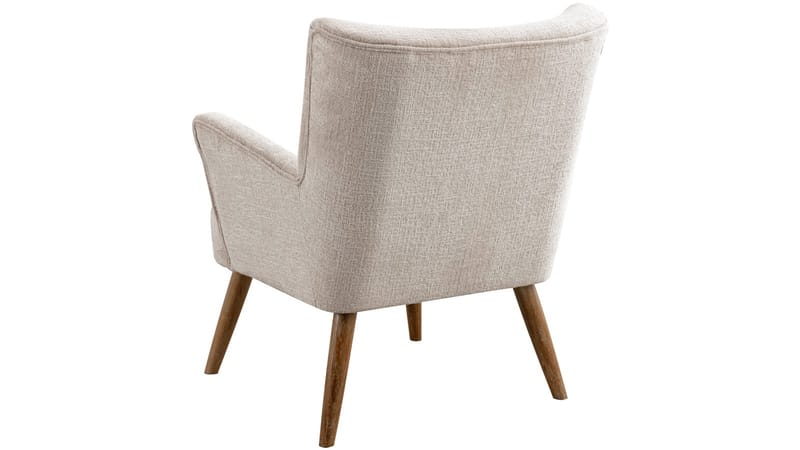 Carlton Lænestol i bouclé - Cream - Møbler - Stole & lænestole - Lænestole