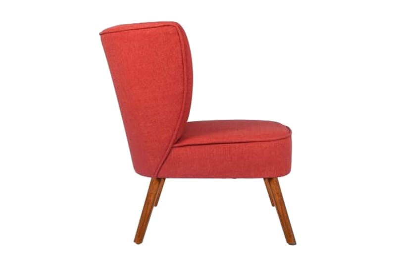 Clivocast Lænestol med Armlæn - Rød - Lænestole