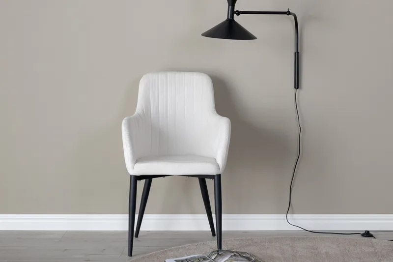 Comfort Spisestol, Hvid