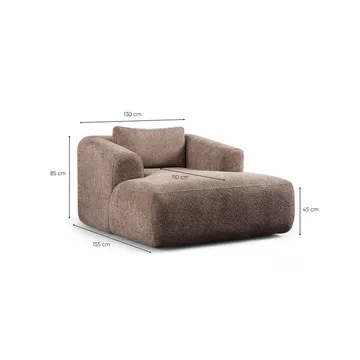 Dashwood Loungestol - Chokoladebrun - Møbler - Stole & lænestole - Lænestole