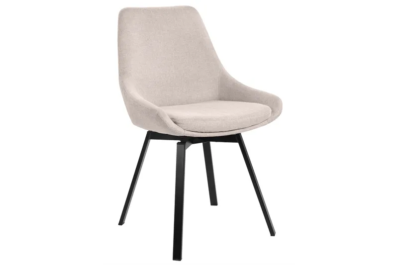 Delera Spisebordsstol i Stof, Beige