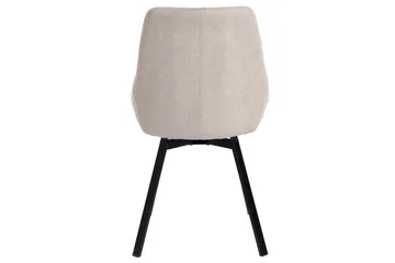 Delera Spisebordsstol i Stof - Beige - Møbler - Stole & lænestole - Spisebordsstole & køkkenstole