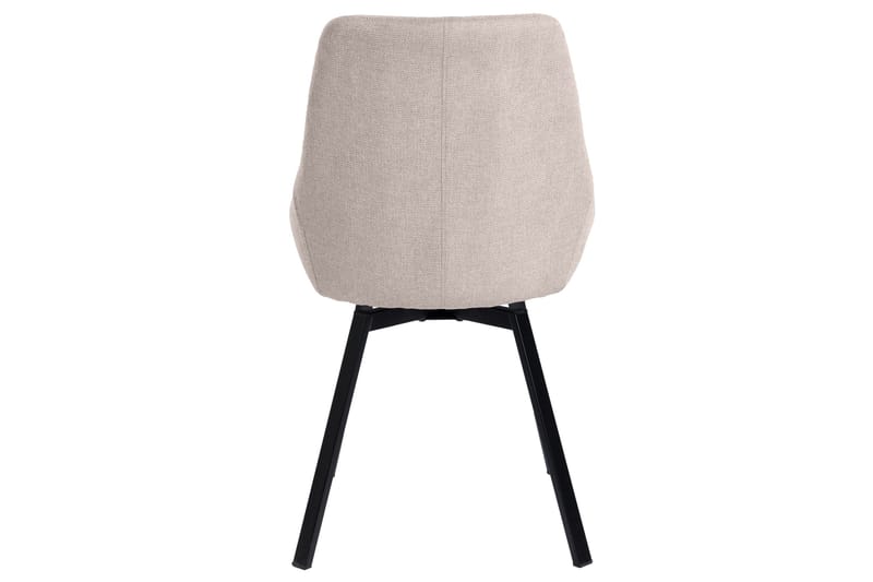 Delera Spisebordsstol i Stof - Beige - Møbler - Stole & lænestole - Spisebordsstole & køkkenstole