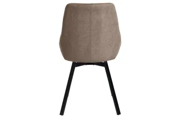 Delera Spisebordsstol i Stof - Taupe - Møbler - Stole & lænestole - Spisebordsstole & køkkenstole